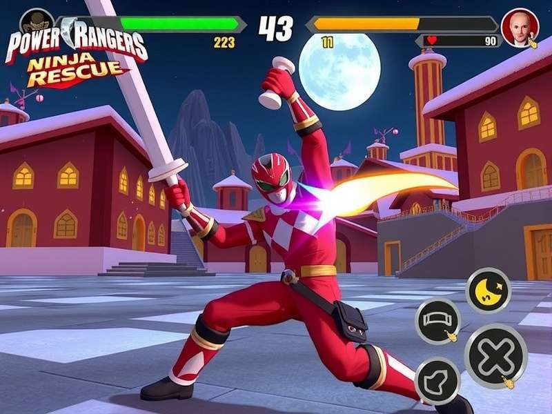 Power Rangers Ninja Rescue Gameplay Screenshot